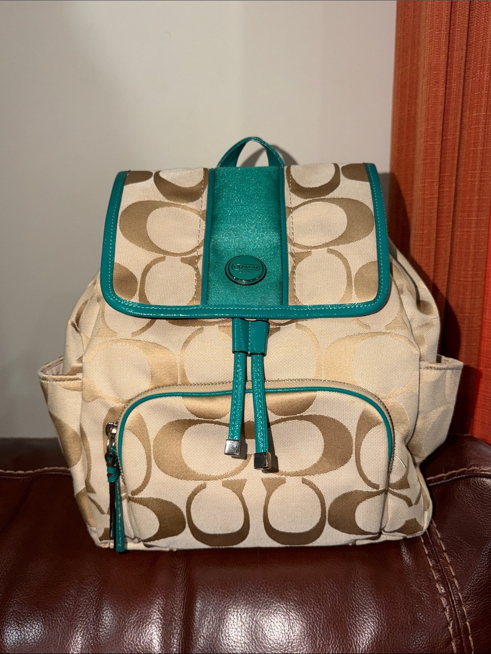 ‼️Coach Signature Backpack - Picture 1 of 15